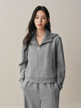 Women's Layered-Look Short Sweatshirt